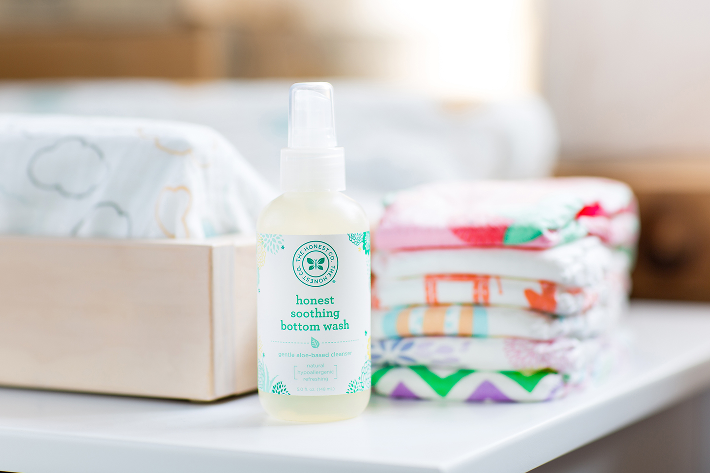 Soothing Bottom Wash Baby Bottom Spray The Honest Company