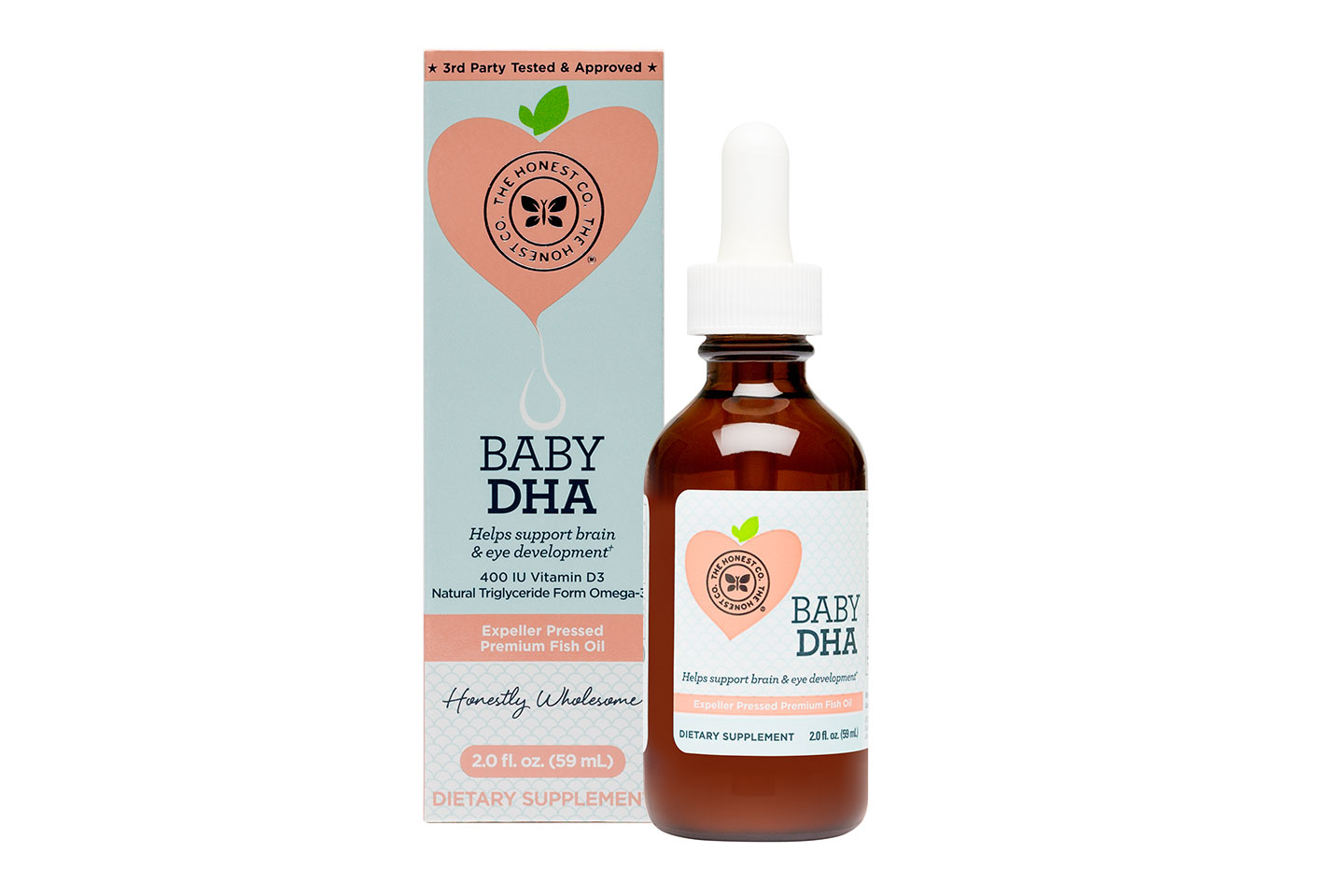 Baby DHA Supplement from pure Fish Oil The Honest Company