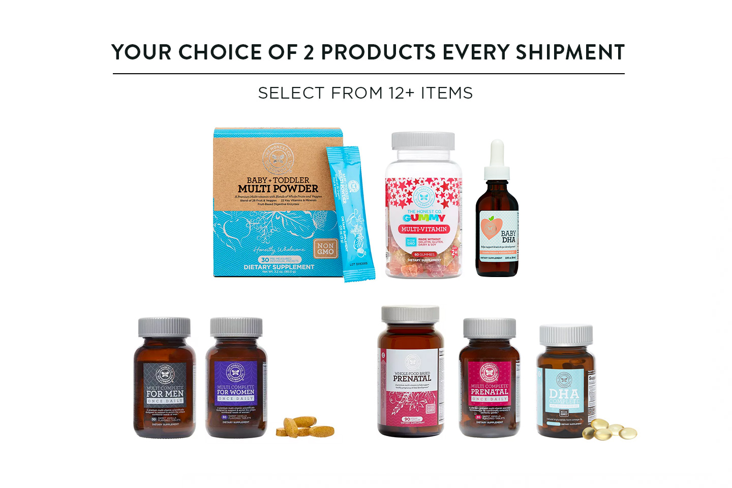 Vitamin Subscription The Honest Company