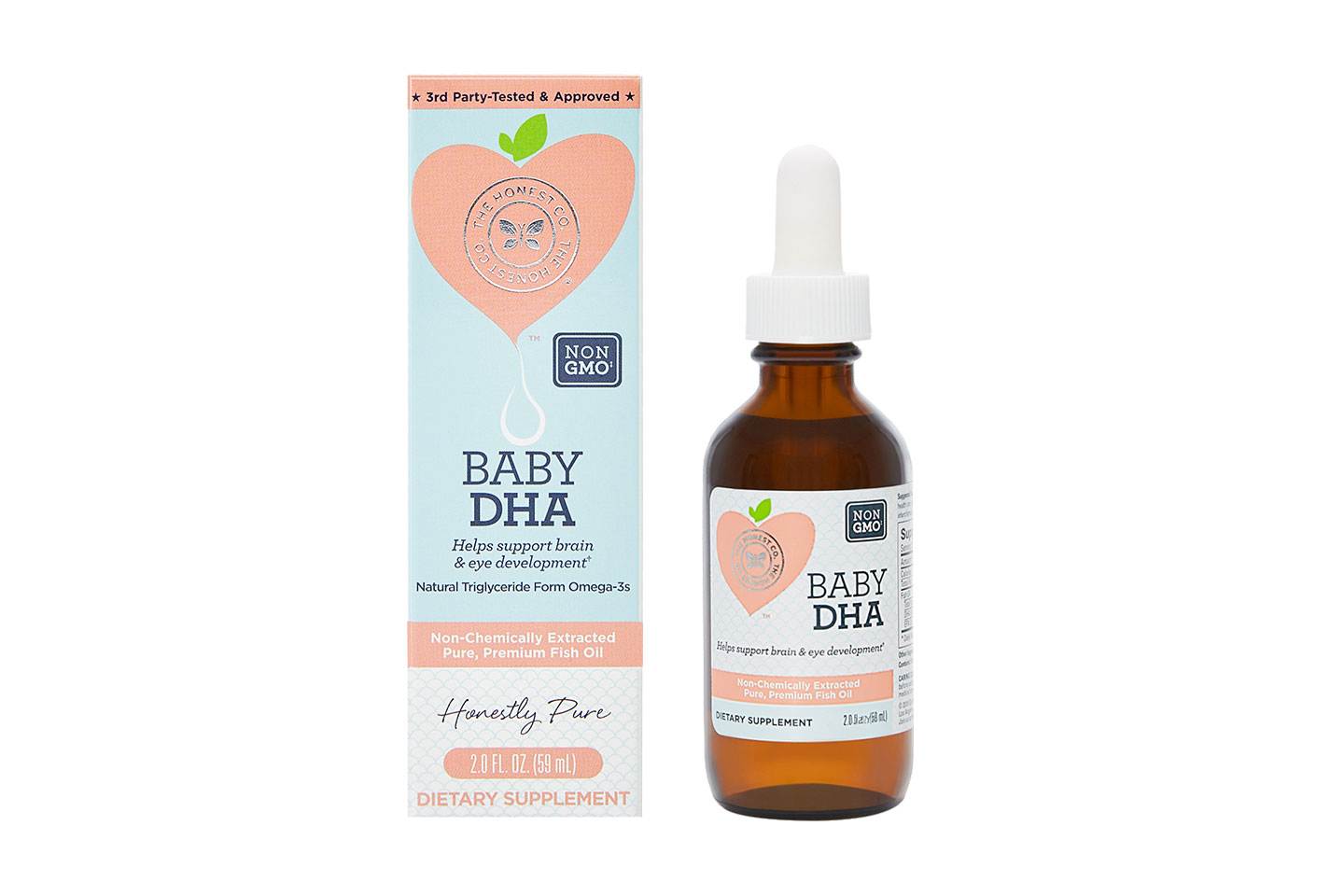 Baby DHA Supplement from pure, premium fish oil The Honest Company
