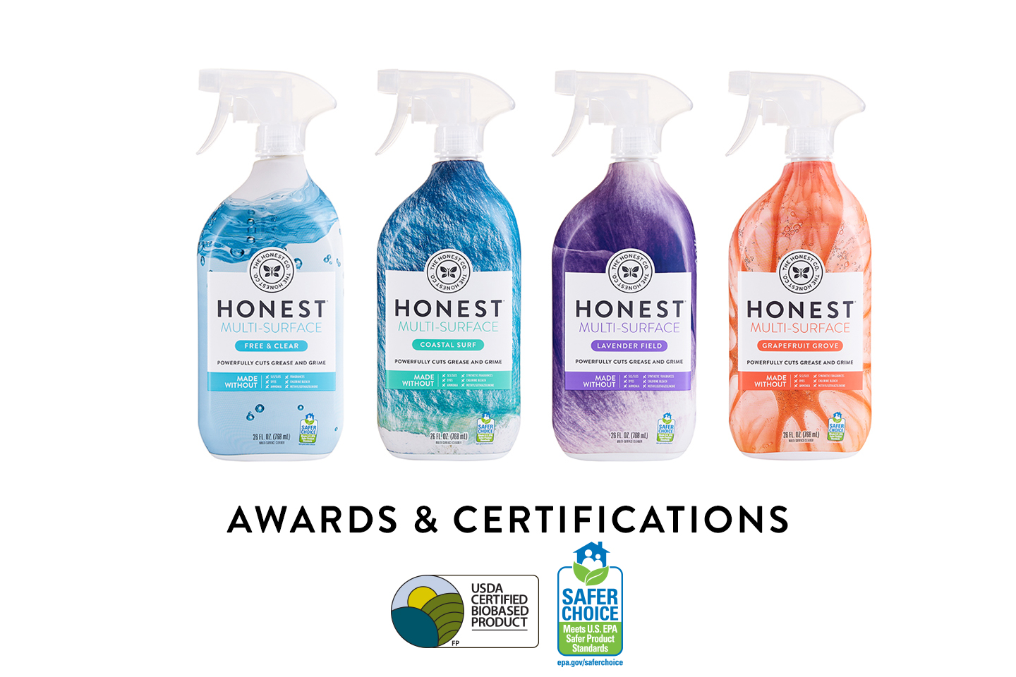 MultiSurface Cleaner All Purpose Cleaner The Honest Company