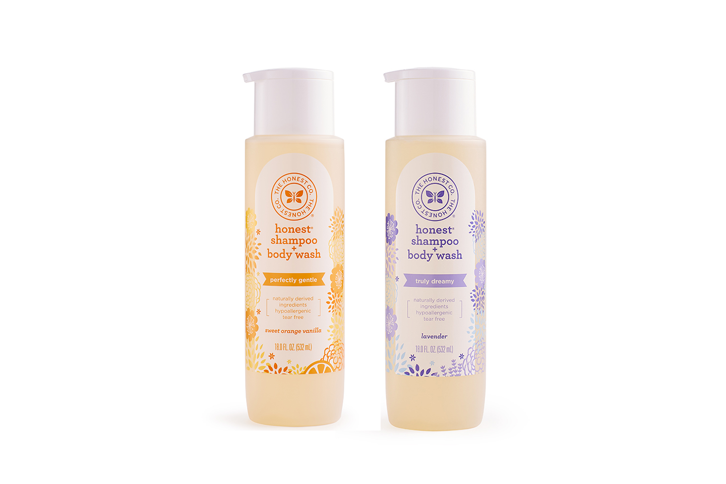 Shampoo and Body Wash Value Size The Honest Company